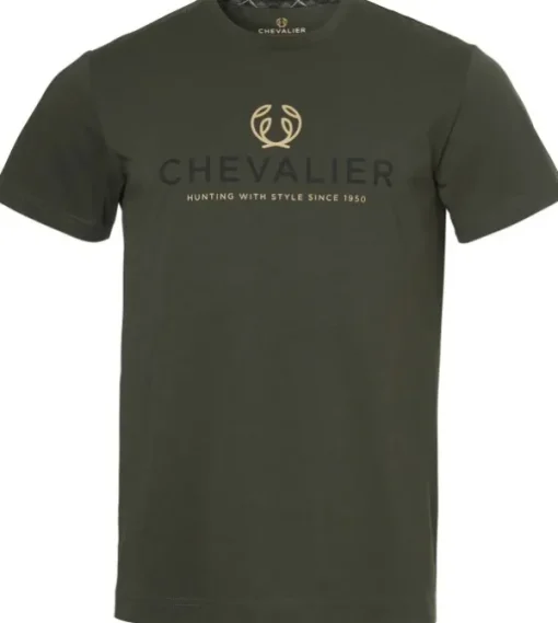 Chevalier M's Logo T-shirt Dark Green