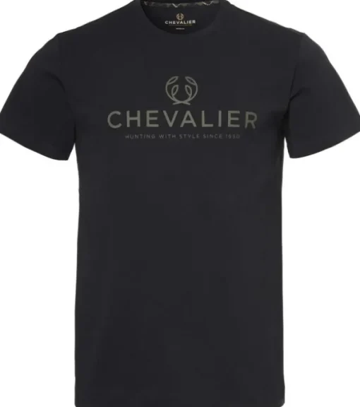 Chevalier M's Logo T-shirt Black Night
