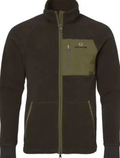 Chevalier M's Pax Light Pile Jacket Leather Brown