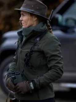 Chevalier Nimrod Windblocker naisten takki, tummanvihreä