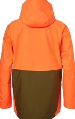 Chevalier Noux -metsästyspuku, vihreä-oranssi