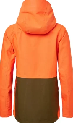 Chevalier Noux naisten metsästyspuku, vihreä-oranssi