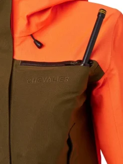 Chevalier Noux naisten metsästyspuku, vihreä-oranssi