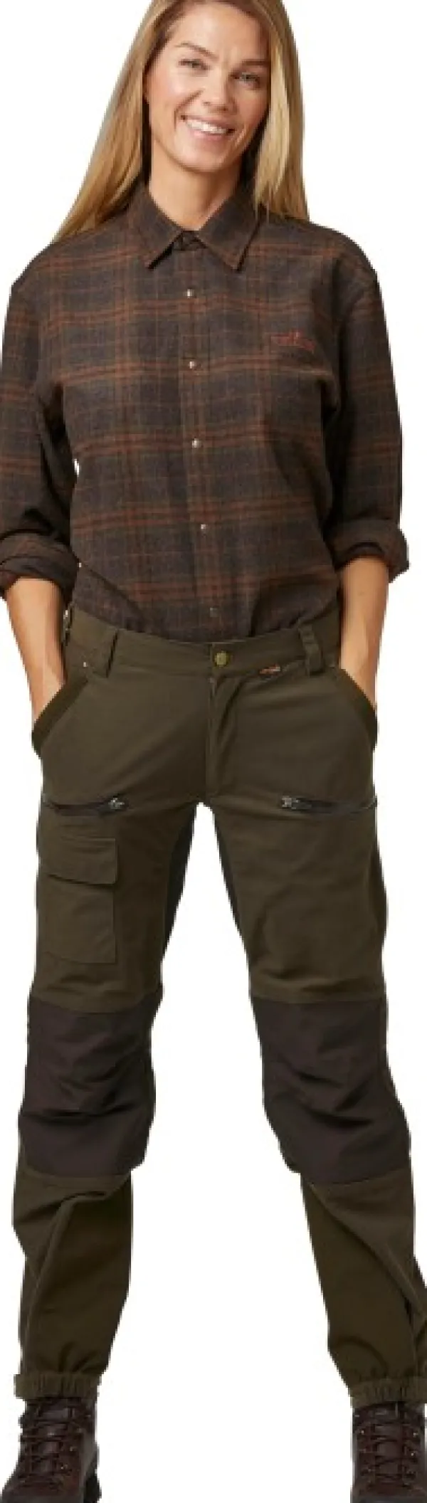 Chevalier Pointer Pro 2.0 Vent -naisten metsästyshousut, vihreä