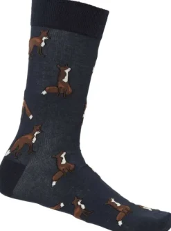 Chevalier Pomeroy Socks sukat, Dark Navy Foxes