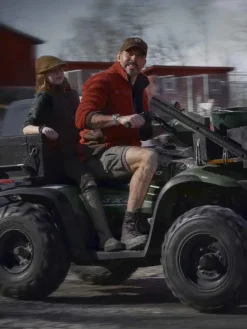 Chevalier Root Wool Pile takki, Fox Red