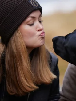 Chevalier Symbol Beanie pipo, Leather Brown