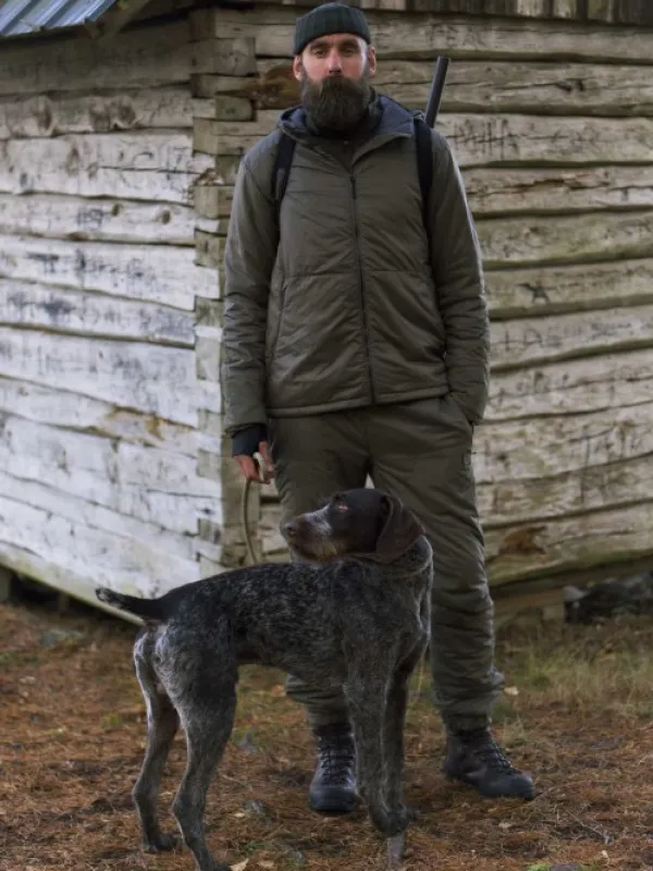 Chevalier Thermo Fill140 Hood Jacket kevyttoppatakki metsästykseen, Dusk