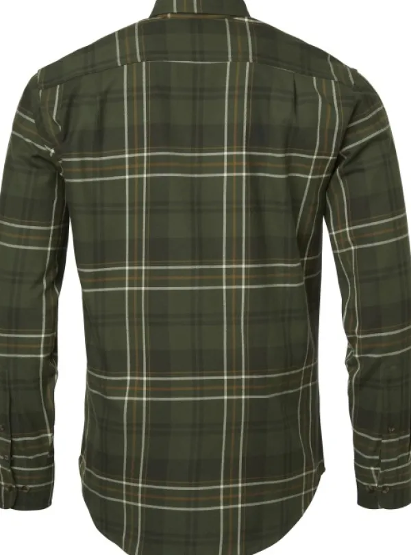 Chevalier Willow Flannel Shirt flanellipaita, tummanvihreä