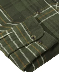 Chevalier Willow Flannel Shirt flanellipaita, tummanvihreä