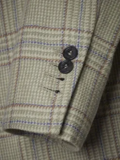 Chevalier Wiston Tweed Blazer, Willow Green Checked