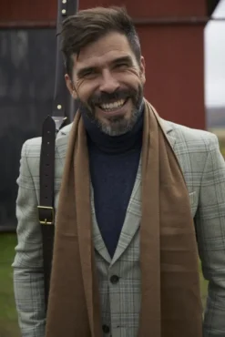 Chevalier Wiston Tweed Blazer, Willow Green Checked