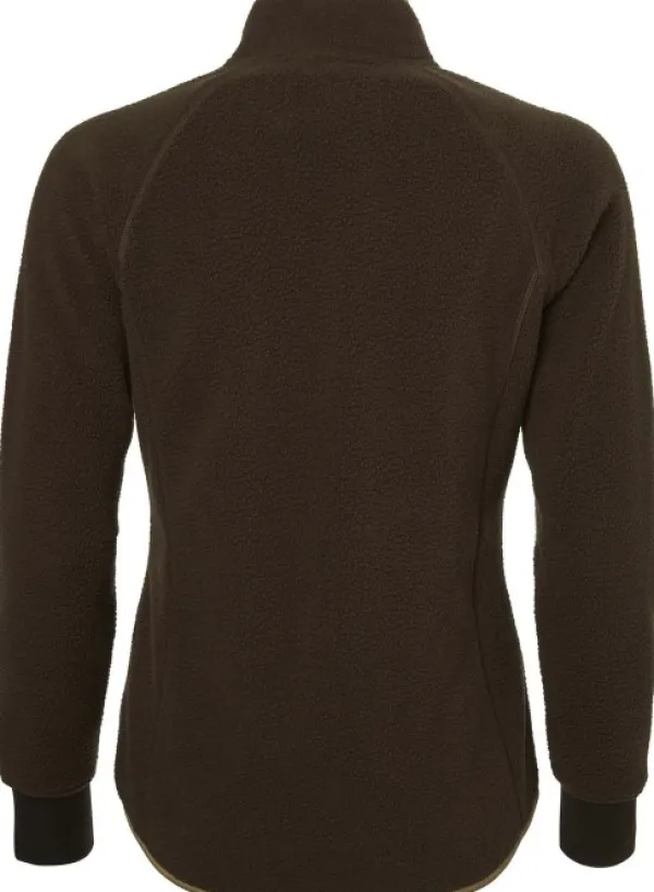 Chevalier W's Pax Light Pile Jacket Leather Brown