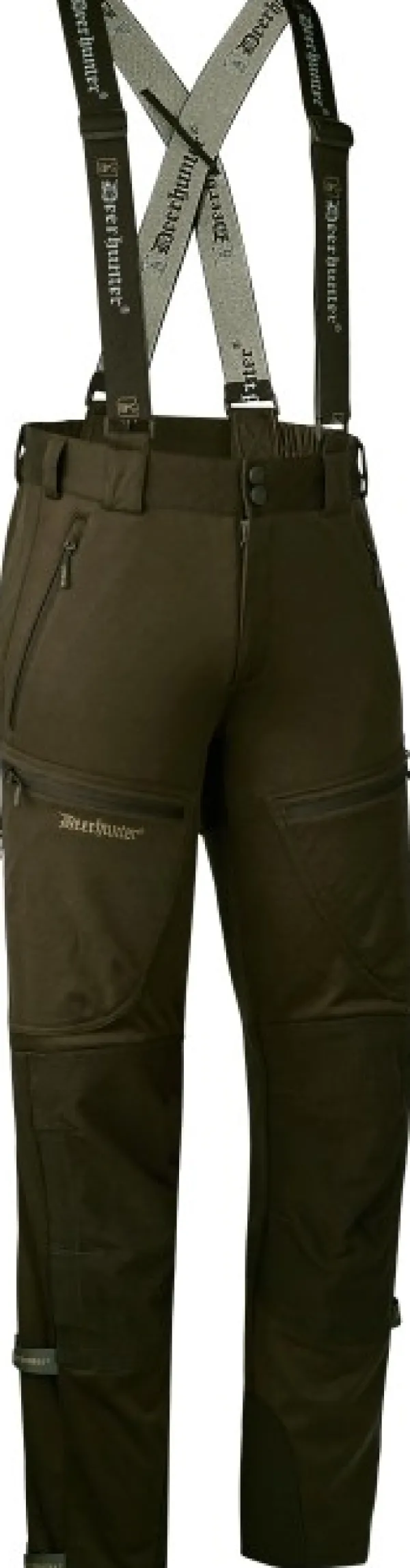 Deerhunter Excape Softshell Trousers metsästyshousut, vihreäruskea