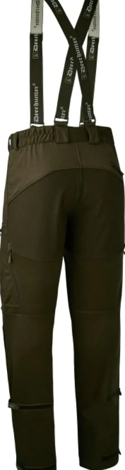 Deerhunter Excape Softshell Trousers metsästyshousut, vihreäruskea
