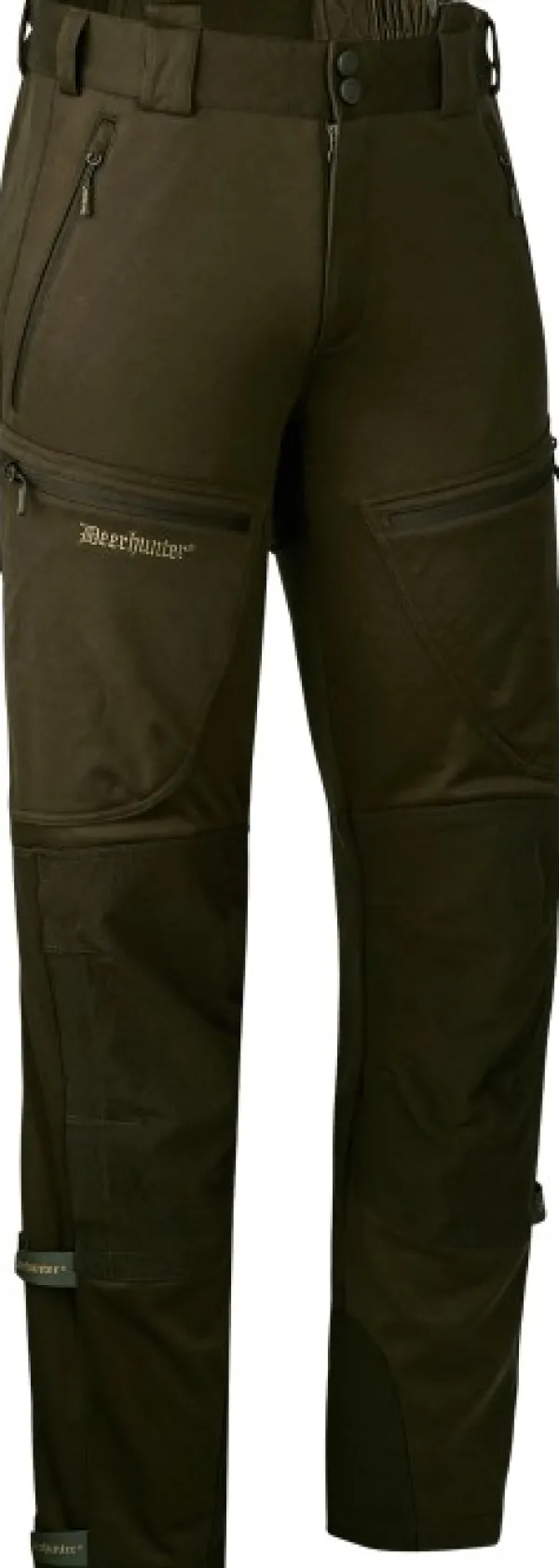 Deerhunter Excape Softshell Trousers metsästyshousut, vihreäruskea