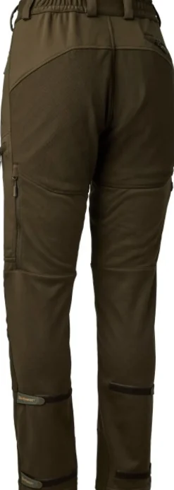 Deerhunter Excape Softshell Trousers naisten metsästyshousut, Art Green
