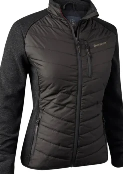 Deerhunter Lady Caroline Padded Jacket Brown leaf