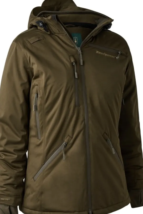 Deerhunter Lady Excape Winter Jacket naisten talvimetsästystakki, vihreä
