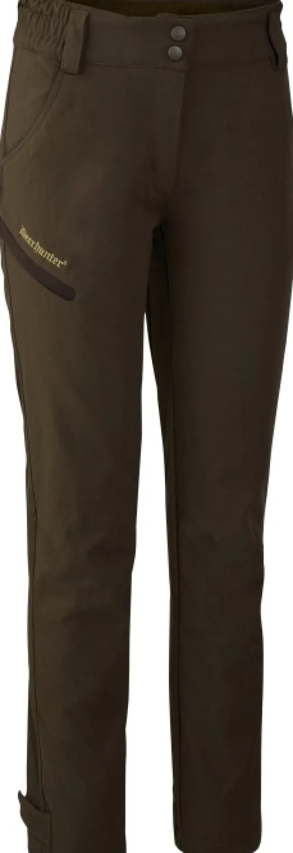 Deerhunter Lady Mary Extreme Trousers naisten metsästyshousut, vihreäruskea