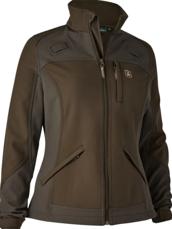 Deerhunter Lady Roja Softshell Jacket naisten takki, Fallen Leaf