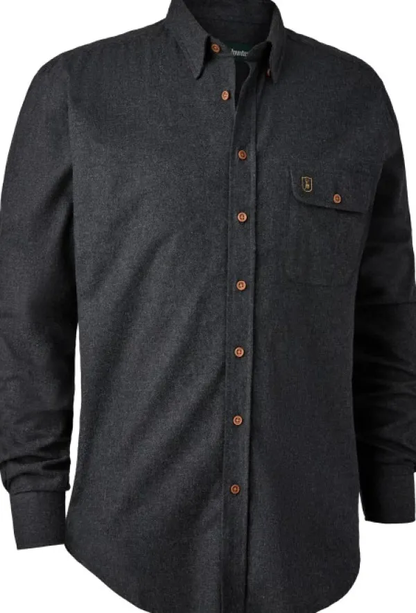 Deerhunter Liam Shirt kauluspaita, musta