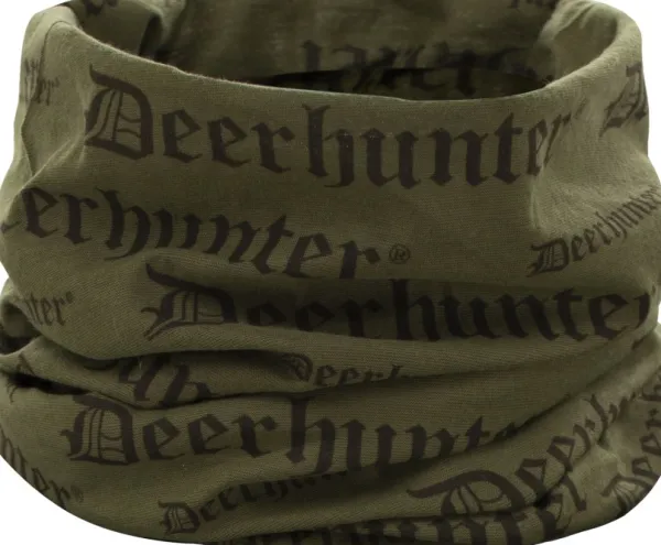 Deerhunter Logo Neck Tube Tarmac Green