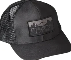 Filson Logger Mesh Cap lippalakki, musta