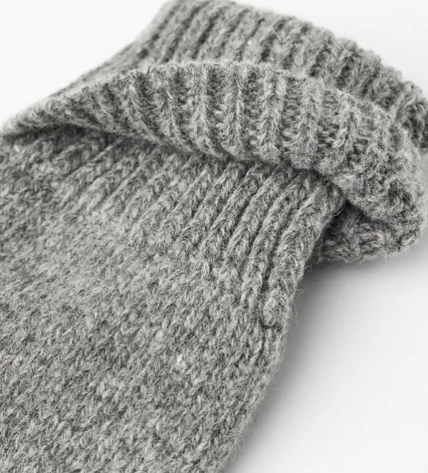 Hestra Basic Wool Half Finger käsineet, unisex, harmaa