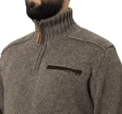 Härkila Annaboda 2.0 HSP Knit Pullover neulepusero, ruskea