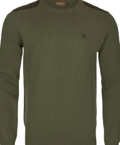 Härkila Arran Pullover villapusero, oliivinvihreä