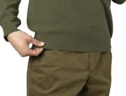 Härkila Arran Pullover villapusero, oliivinvihreä