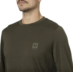 Härkila Base All Season L/S Shirt kerrastopaita, Willow Green