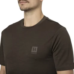 Härkila Base All Season S/S Shirt paita, Shadow Brown
