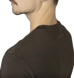 Härkila Base All Season S/S Shirt paita, Shadow Brown