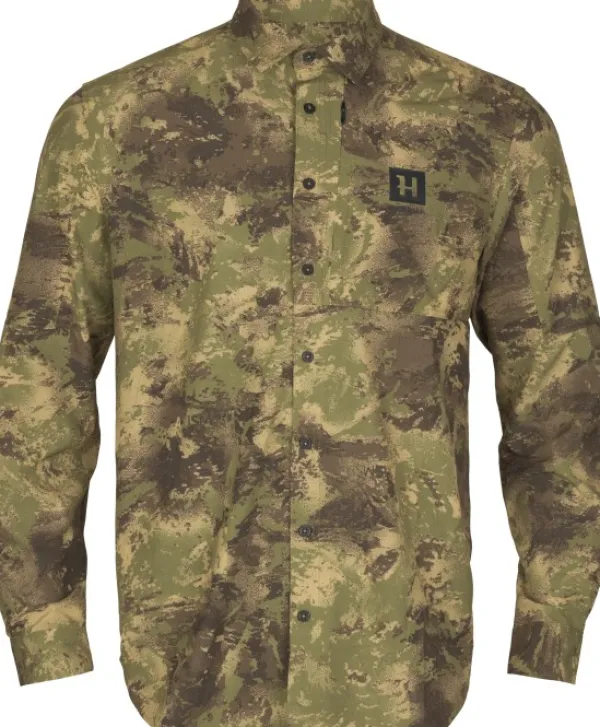 Härkila Deer Stalker Camo L/S Shirt metsästyspaita, camo