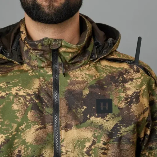 Härkila Deer Stalker Camo HWS Jacket AXIS MSP metsästystakki, Forest Green