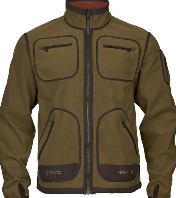 Härkila Kamko Fleece Dark Olive/Arabian Spice