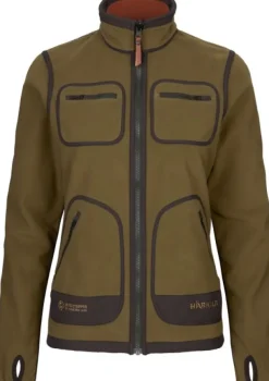 Härkila Kamko Fleece Women Dark Olive/Arabian Spice