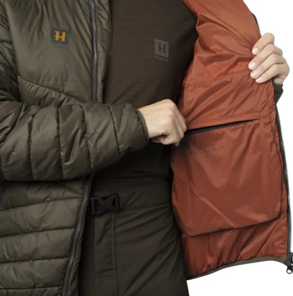 Härkila Logmar Insulated Packable Jacket metsästystakki, Willow Green