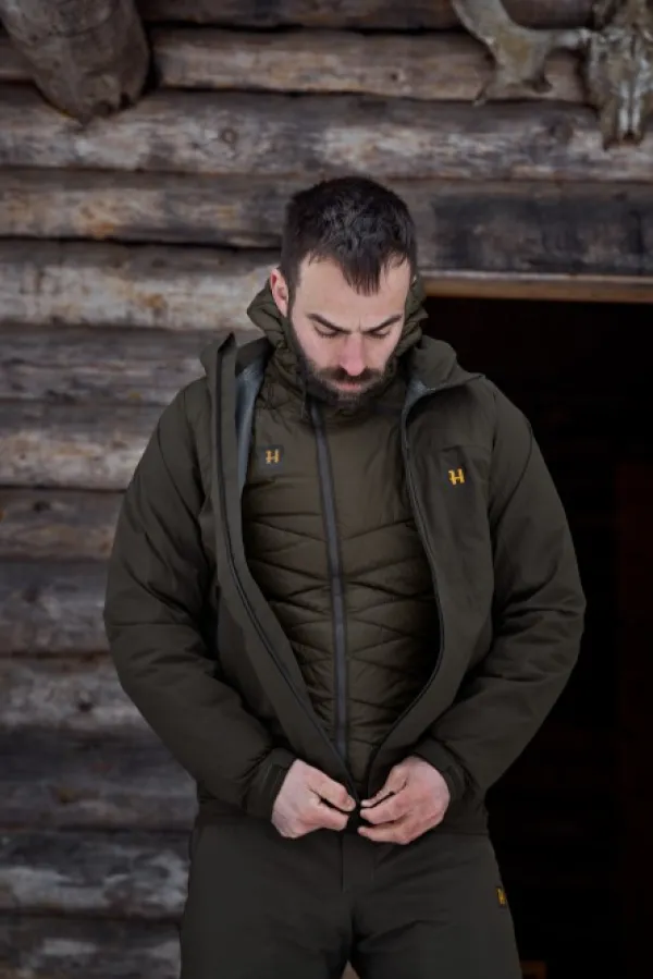 Härkila Logmar Insulated Packable Jacket metsästystakki, Willow Green