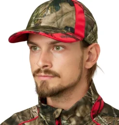 Härkila Moose Hunter 2.0 GTX -lippalakki, MossyOak Break-Up Country/Red Blaze