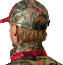 Härkila Moose Hunter 2.0 GTX -lippalakki, MossyOak Break-Up Country/Red Blaze