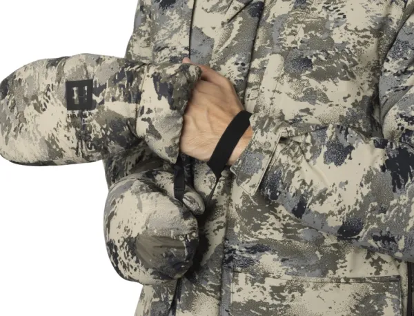 Härkila Mountain Hunter Expedition HWS Down Mittens untuvahanskat, Axis MSP®Mountain