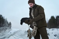 Härkila Mountain Hunter Expedition HWS Down Mittens untuvahanskat, Axis MSP®Mountain