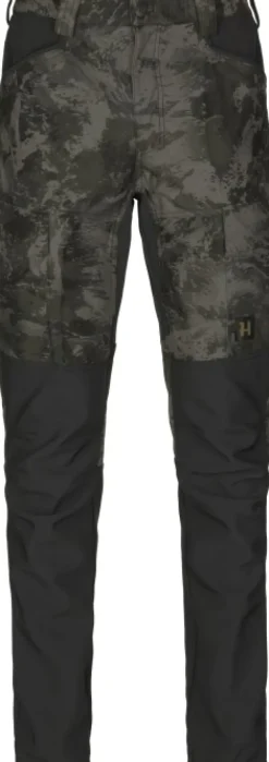 Härkila NOCTYX Camo Silent Trousers metsästyshousut, AXIS MSP®Black