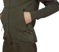 Härkila Olaf Fleece Jacket Shadow Brown/Forest Night