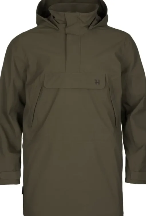 Härkila Orton Tech HWS Packable Smock anorakki, tummanvihreä