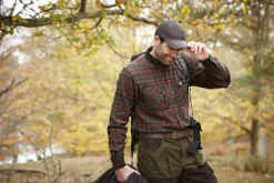 Härkila Pajala -puuvillapaita punainen