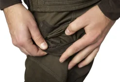 Härkila Pro Hunter Leather Trousers nahkaiset metsästyshousut, Willow Green